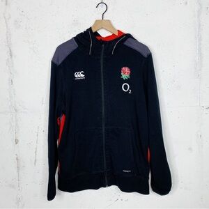 Canterbury CCC England Zip Up Jacket Size XL